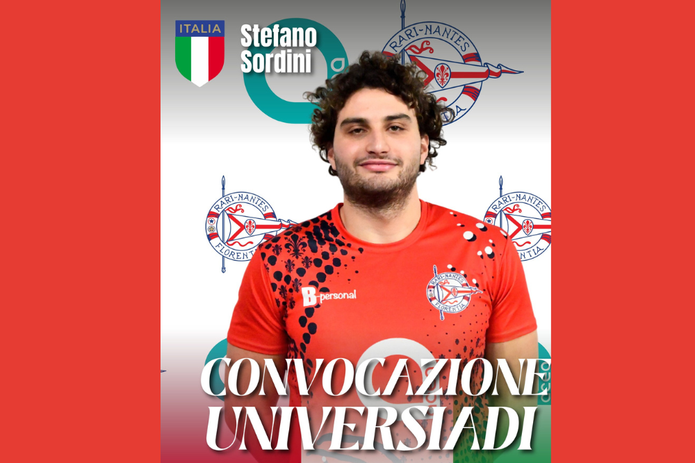 Stefano Sordini convocato per il collegiale in vista delle Universiadi di Berlino