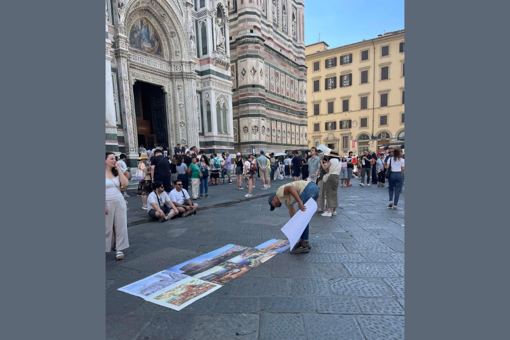 Venditori abusivi nel cuore di Firenze: l’arte usata come trappola per turisti