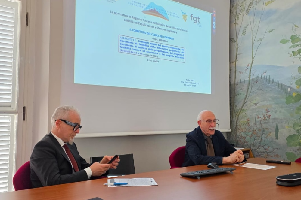 Due toscani nel Consiglio nazionale dell'Ordine dei Geologi