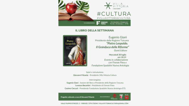 Alessandra Cotoloni presenta “Il Borgo” a Villa Vittoria Cultura, mer 23/07