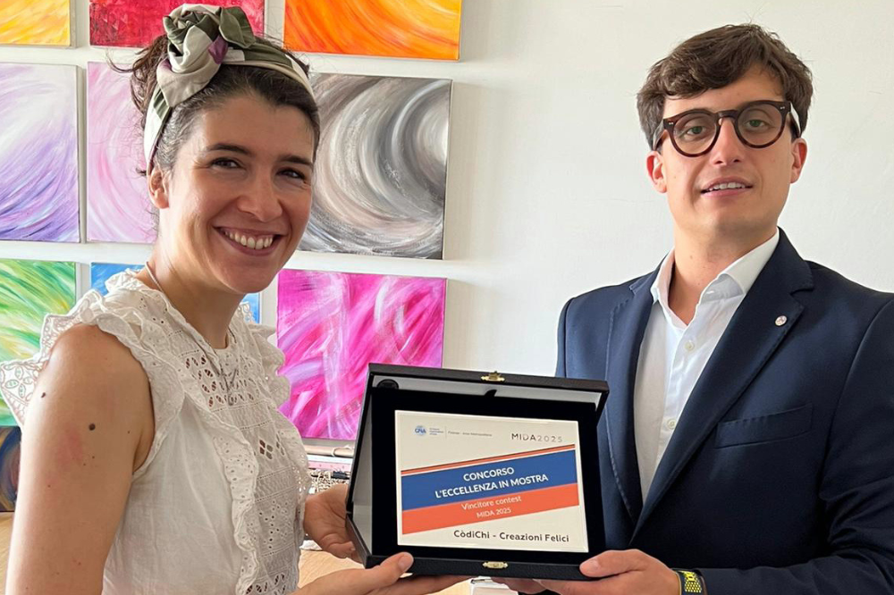 Chiara Palazzo vince il premio CNA “L’Eccellenza in Mostra” 2025