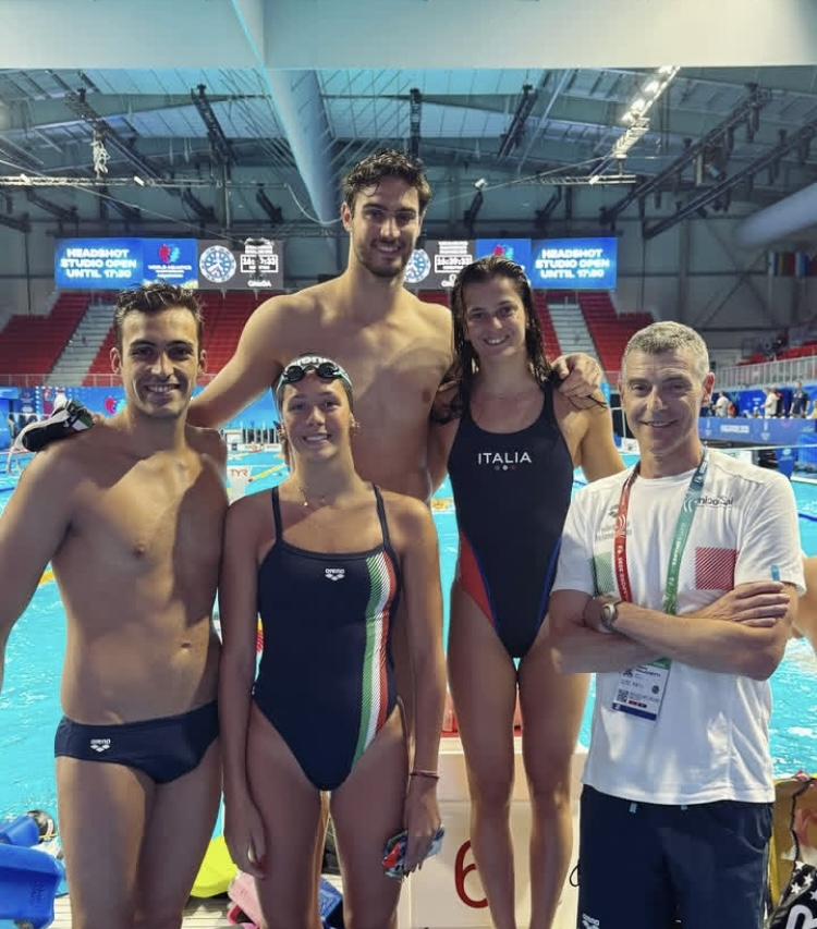 Mondiali di Nuoto Singapore 2025: la Rari Nantes Florentia protagonista con tre azzurri in gara