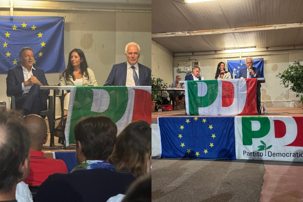 Giani e Renzi insieme a Reggello: “Si vede la politica di spessore”