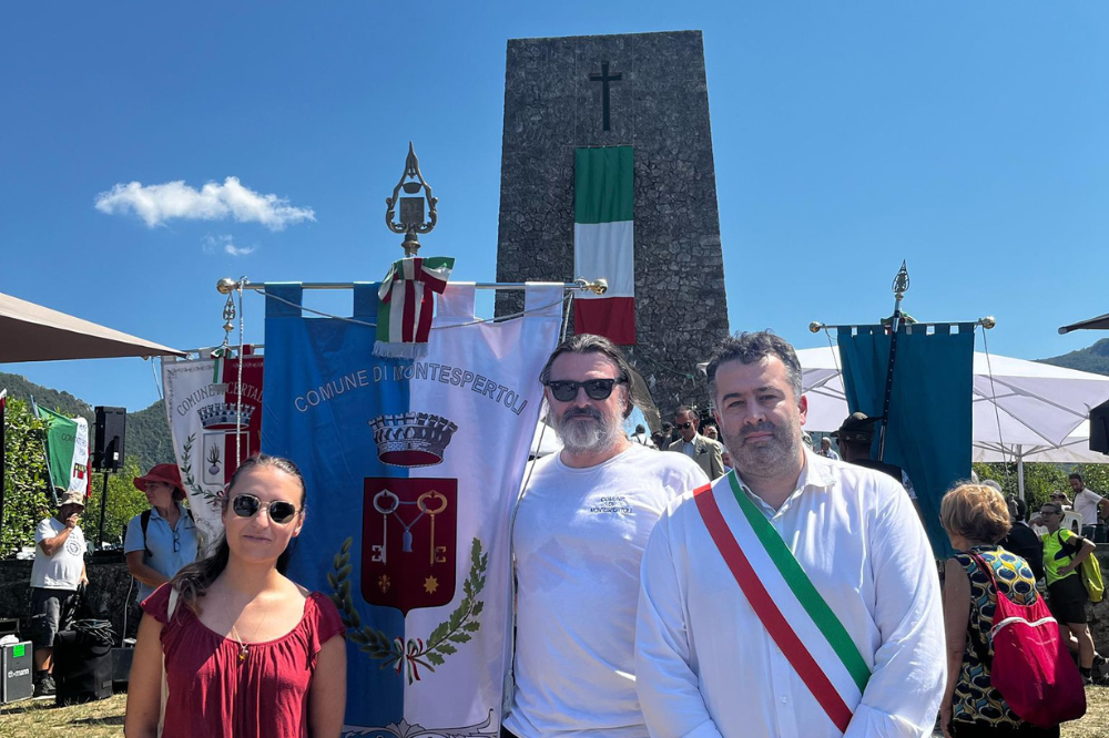 Il Comune di Montespertoli a Sant'Anna di Stazzema per ribadire l'importanza della pace