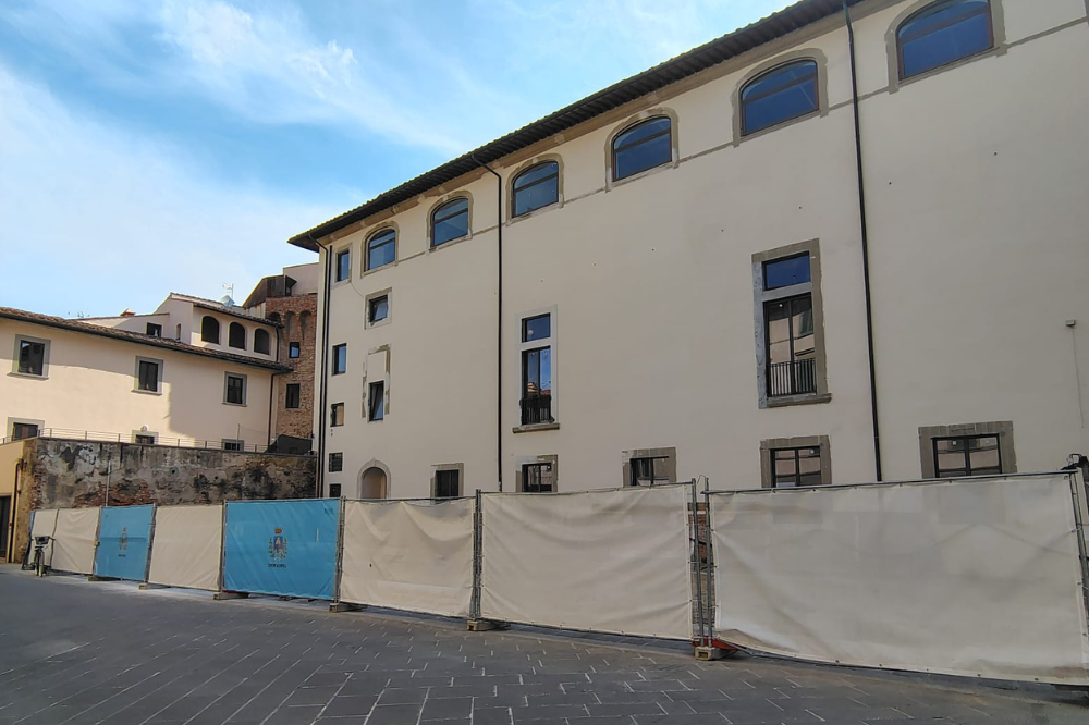 Empoli, partiti i lavori di sistemazione della piazzetta fra via Ridolfi e via Cavour