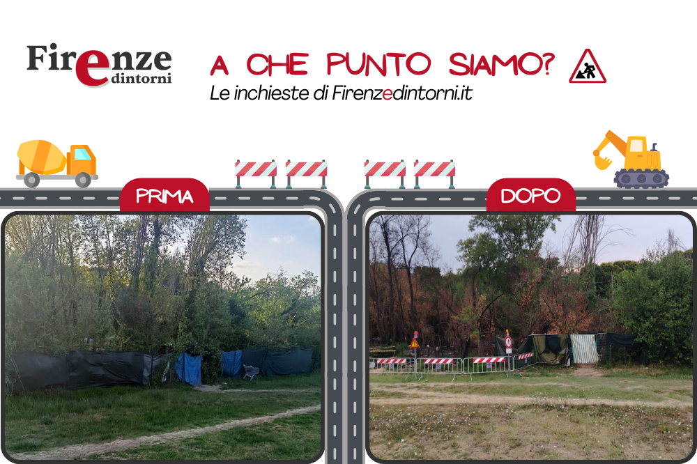 “A CHE PUNTO SIAMO” - Accampamento abusivo al Parco del Mensola: incendi e controlli, ma tutto rimane immobile