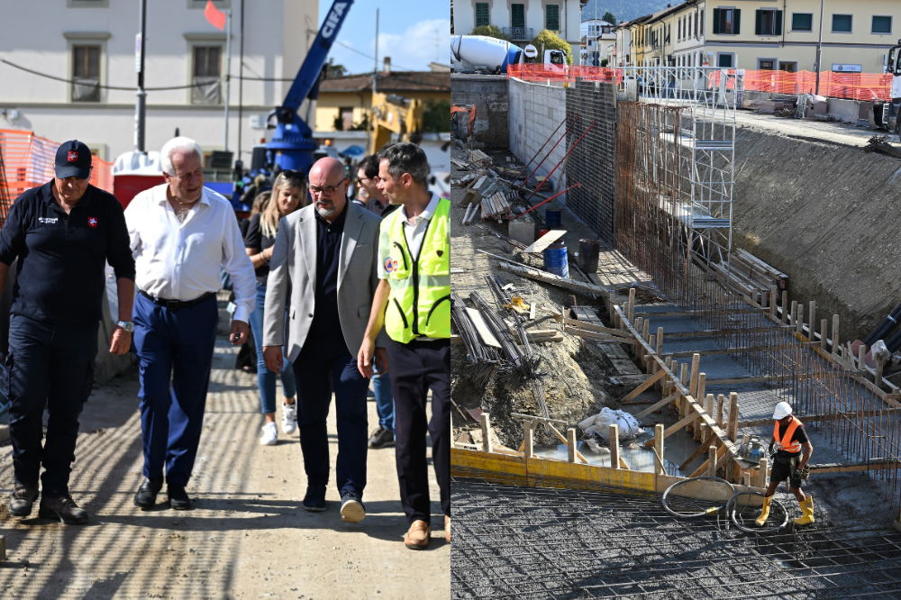 Alluvione, Giani: “2 milioni per la sicurezza del Rimaggio a Sesto”