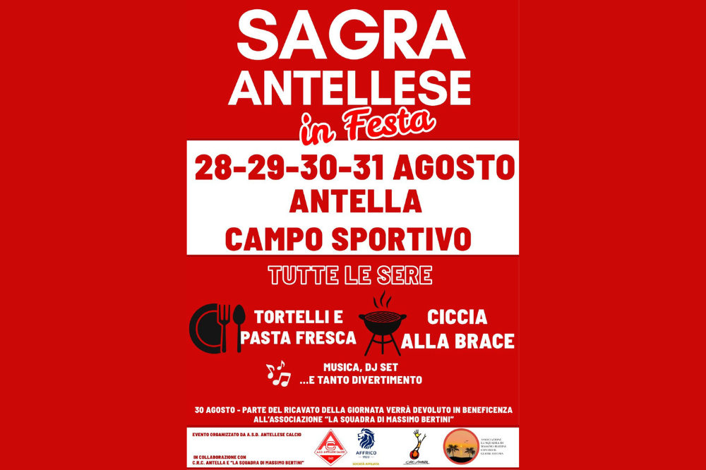 SAGRA ANTELLESE in Festa