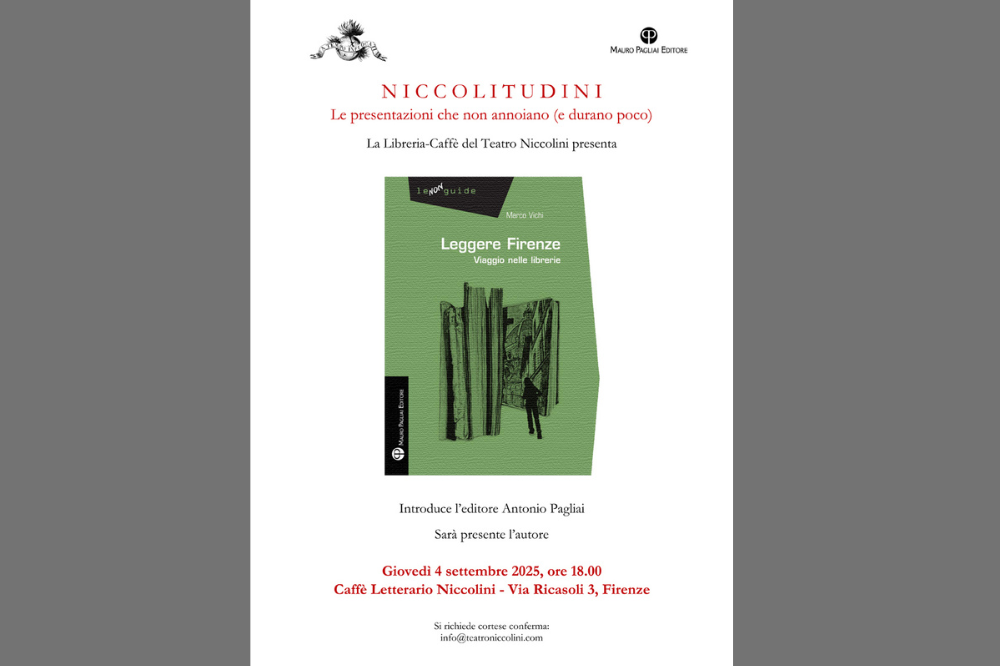 Leggere Firenze: Marco Vichi racconta la città attraverso le sue librerie