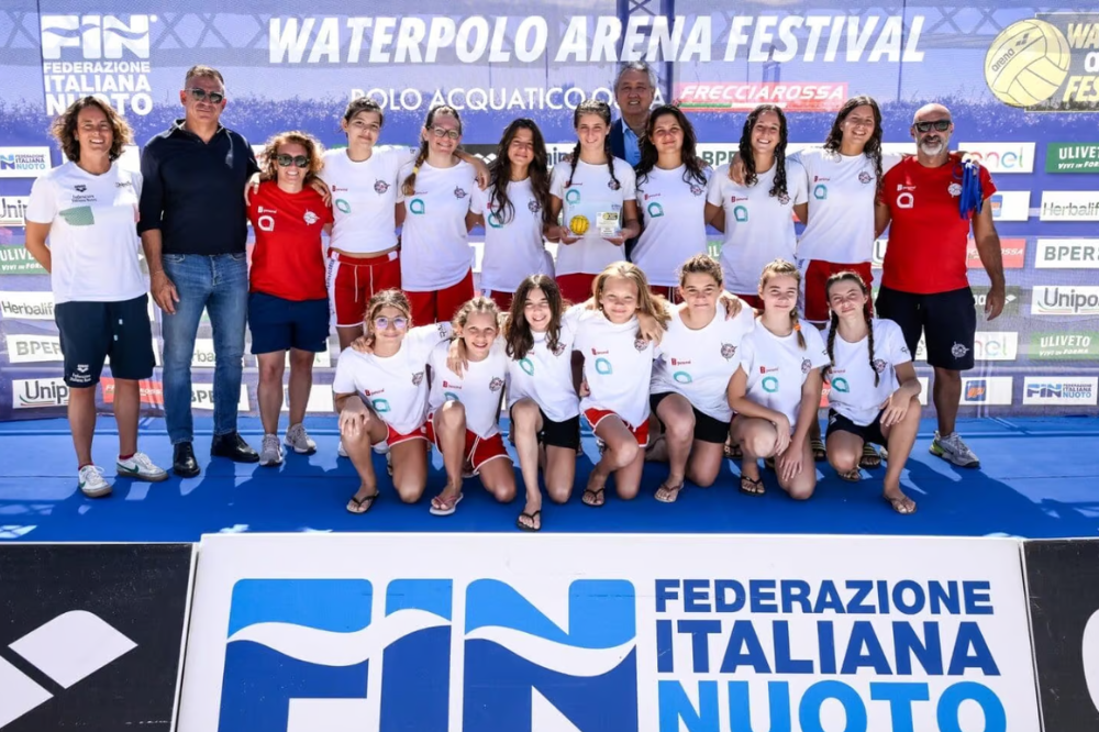 Rari Nantes Florentia, quinto posto di prestigio al Festival Under 14 femminile