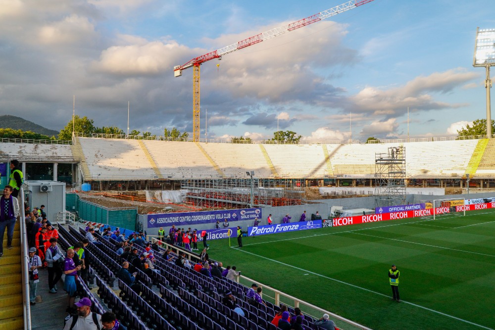 Franchi, lavori tra restyling e ritardi: lo stadio riaprirà per Fiorentina-Napoli