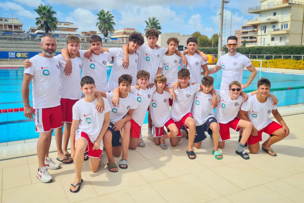PALLANUOTO, LA UNDER 14 CHIUDE LA STAGIONE
