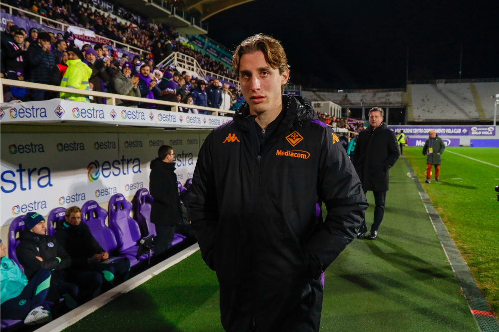 Visita a sorpresa di Bove al Viola Park