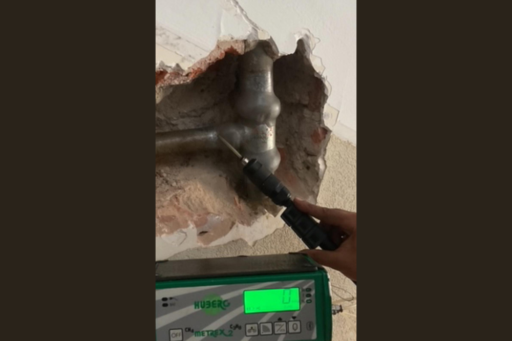 Risolta una fuga di gas in via Bocchi