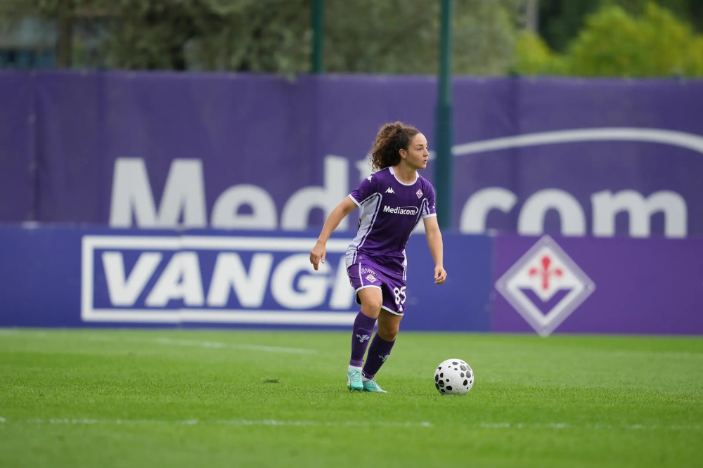 Maria Luisa Filangeri infortunata durante Sassuolo–Fiorentina