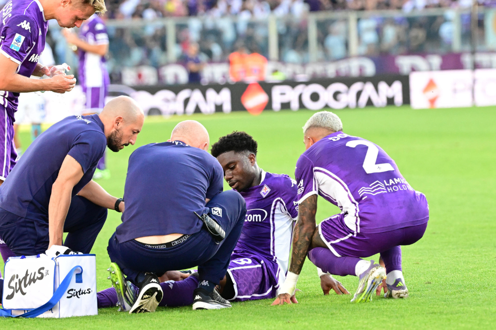 Lacerazione del crociato, Lamptey operato