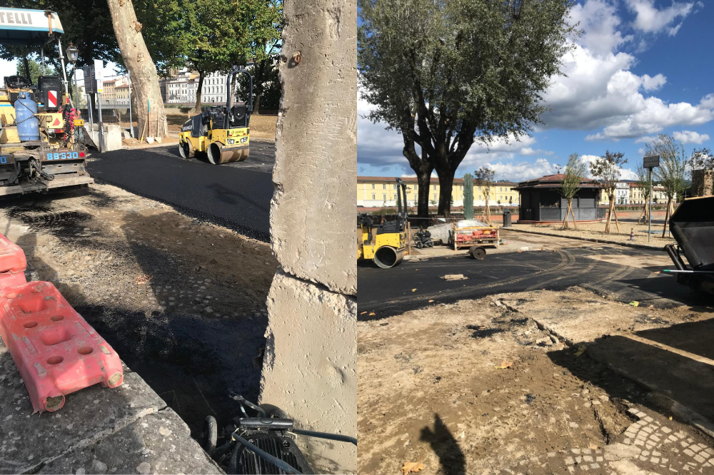 Cantieri, Sabatini (Lista Schmidt): “Anche alla Briglia di San Niccolò colata di bitume. Si doveva evitare. Che fine ha fatto il bello? Lavori brutti e in grave ritardo”
