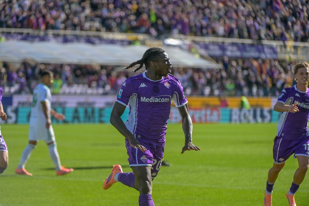 Kean pronto a guidare l’attacco della Fiorentina