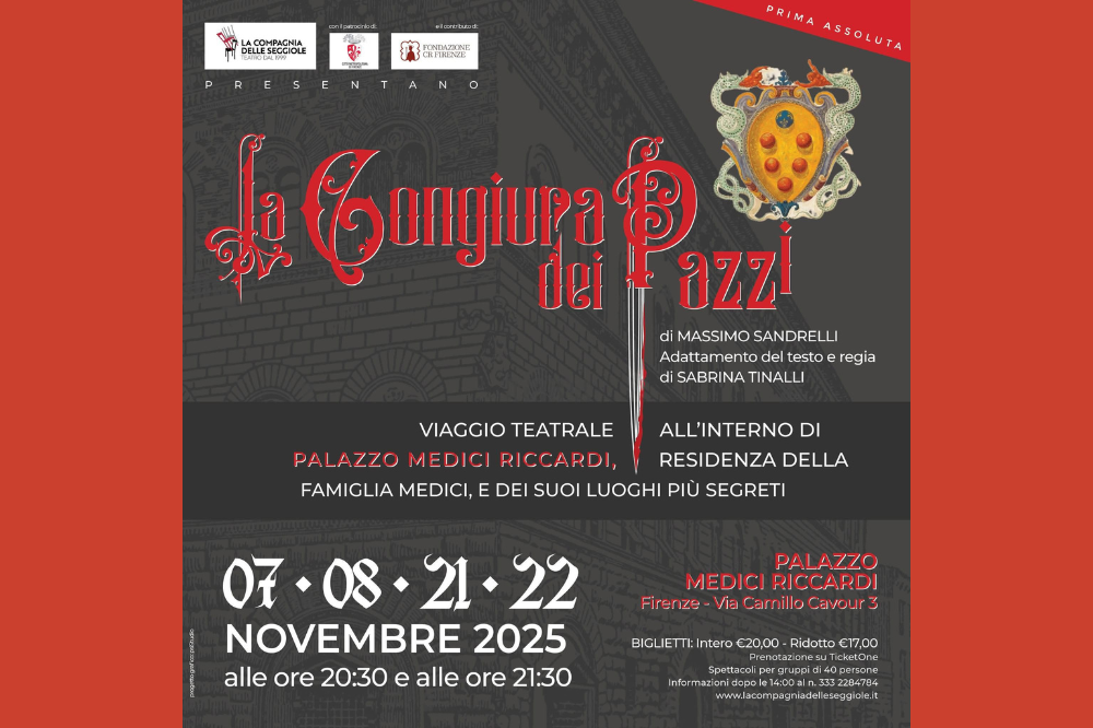 La Compagnia delle Seggiole porta in scena la Congiura dei Pazzi