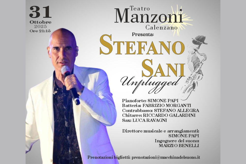 Stefano Sani: La Voce e le Storie. Unplugged