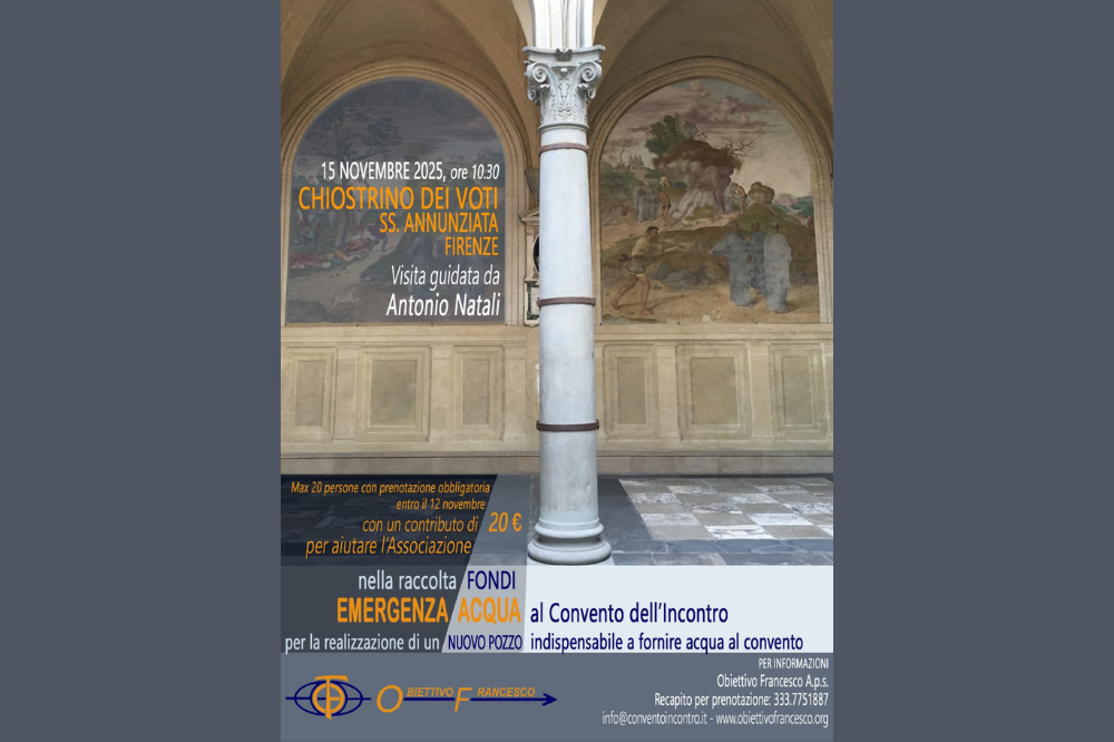 CHIOSTRINO DEI VOTI - SS. ANNUNZIATA FIRENZE / Visita guidata da Antonio Natali