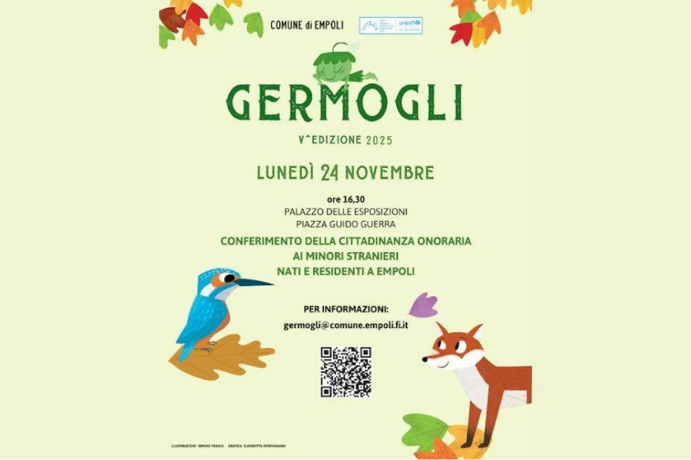 Comune di Empoli, cittadinanza onoraria a 341 minori stranieri