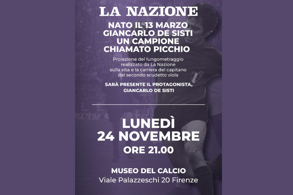 Giancarlo De Sisti protagonista al Museo del Calcio