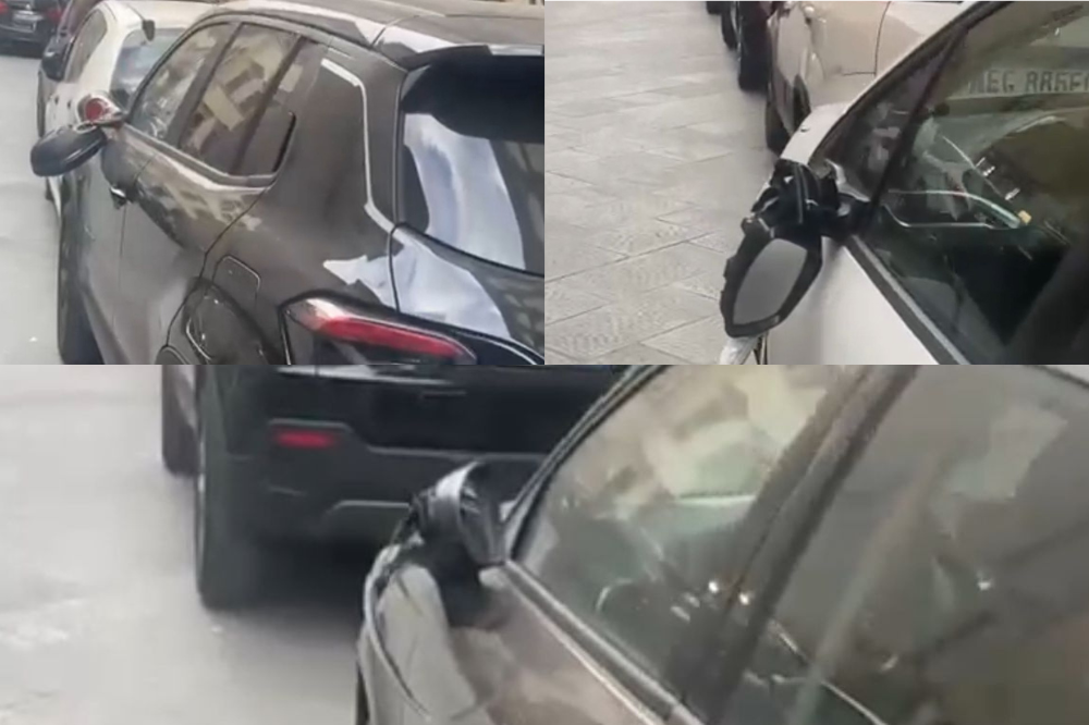 Vandalismo in via de’ Cerretani: specchietti rotti alle auto parcheggiate
