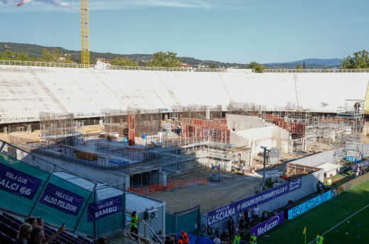 Franchi, primo confronto positivo con la Uefa sul progetto di ristrutturazione
