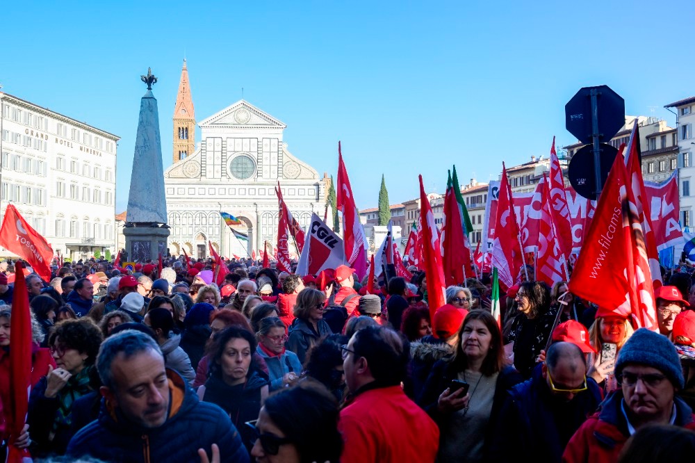 Sciopero generale il 12 dicembre, manifestazione anche a Firenze