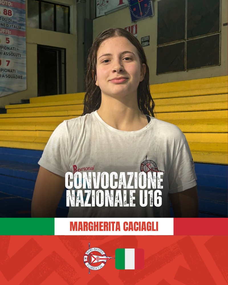 Convocazione in azzurro per Margherita Caciagli