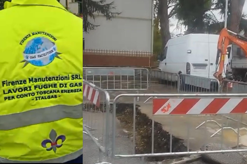 Fuga di gas al Galluzzo
