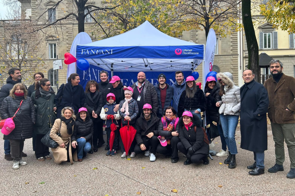 LIFENET HEALTHCARE E ISTITUTO FANFANI INSIEME A FIRENZE PER “A PASSO DI DONNA”
