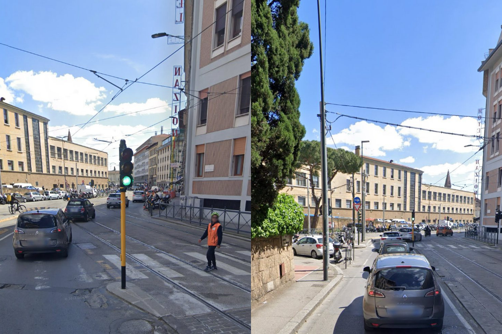 Semaforo “incriminato” a due passi da Santa Maria Novella: code quotidiane e polemiche tra residenti