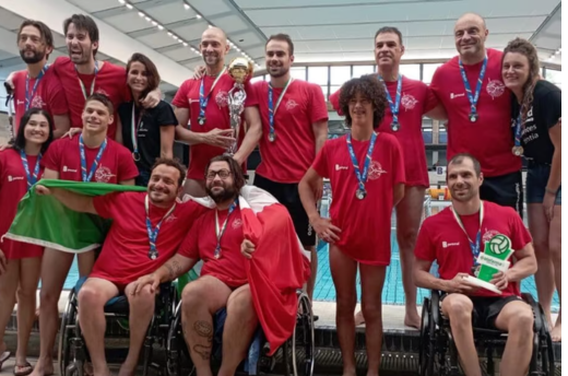 La Rari Nantes paralimpica premiata a “Le Velo – L’Europa per lo sport”