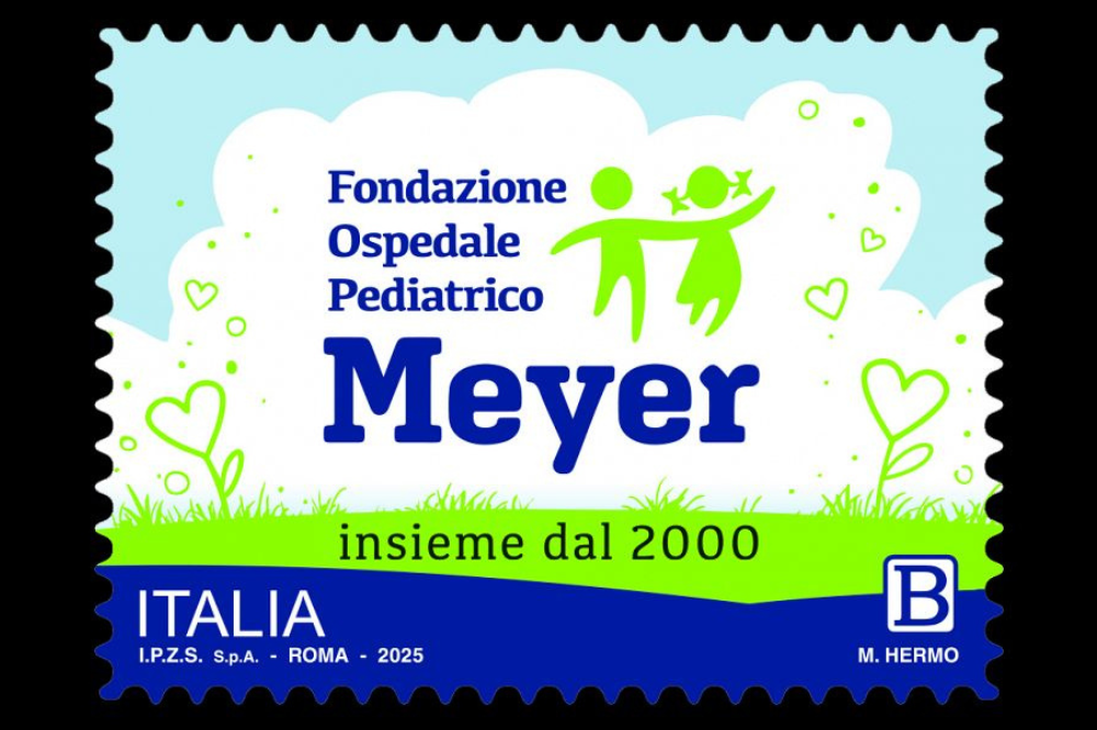 Francobollo celebra i 25 anni della Fondazione Meyer