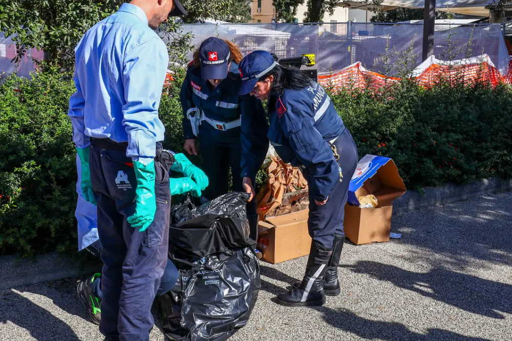 Contro l’abbandono di rifiuti tessili a Prato si alzano in volo i droni