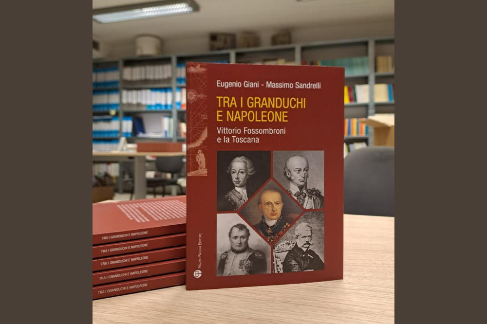 Domani nella Sala Pegaso della Regione presentazione del libro di Massimo Sandrelli e Eugenio Giani dedicato a Vittorio Fossombroni