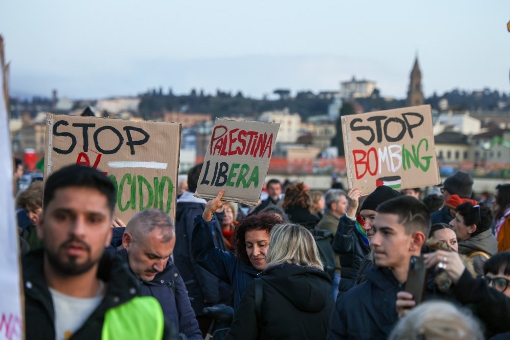 Firenze per la Palestina: 15 dicembre presidio davanti Palazzo Vecchio