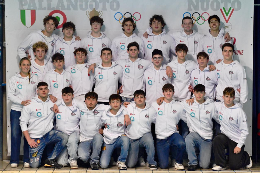 PALLANUOTO JUNIORES: LA FLORENTIA PERDE DI MISURA CONTRO I CAMPIONI D'ITALIA IN CARICA