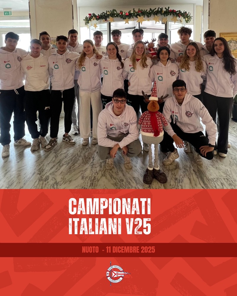 Campionati italiani invernali di nuoto, scende in vasca anche la Rari Nantes Florentia