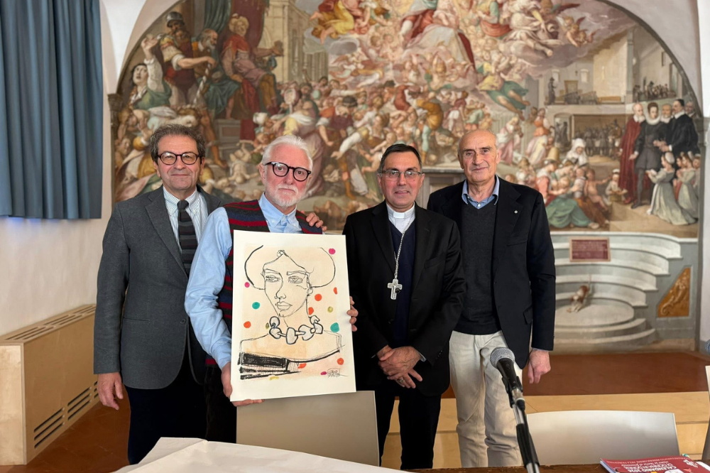 Incontro fra il Coordinamento delle Misericordie e l'arcivescovo Gambelli