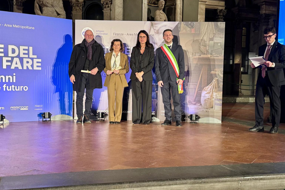 CNA Firenze celebra 80 anni di artigianato e premia 38 imprese