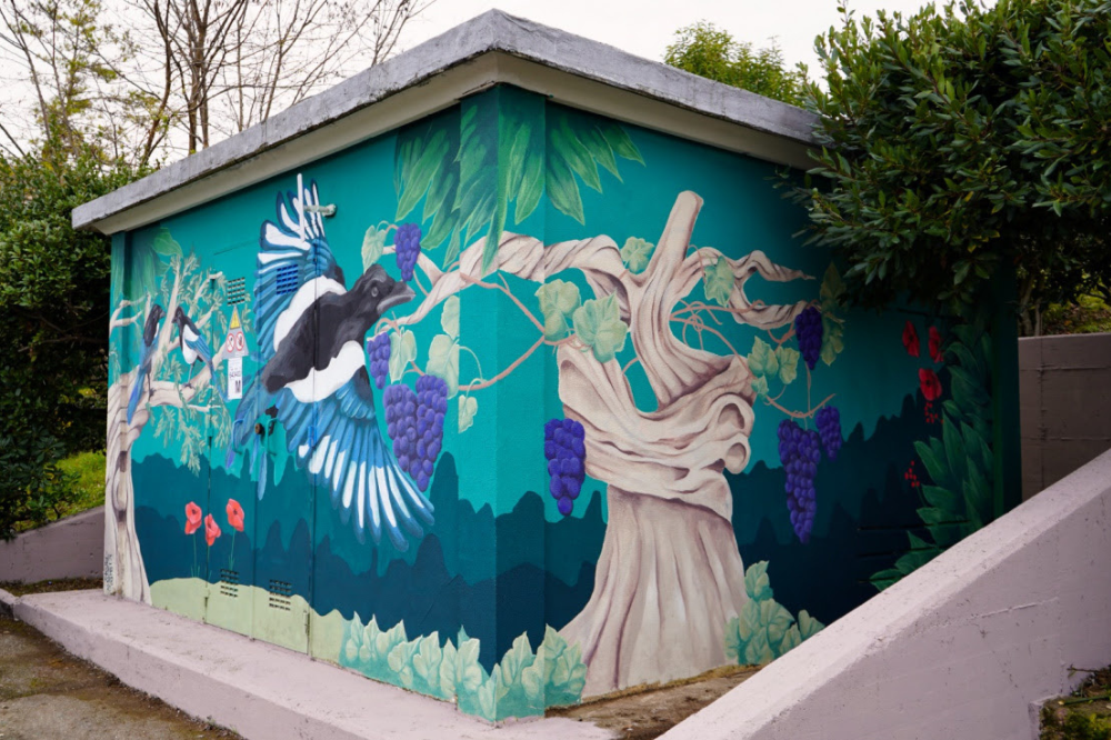 A Impruneta inaugurato il murale 'Hereditas'