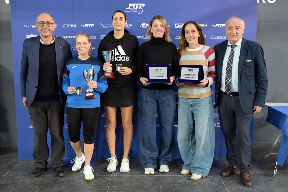 Il padel toscano trionfa ai campionati italiani over