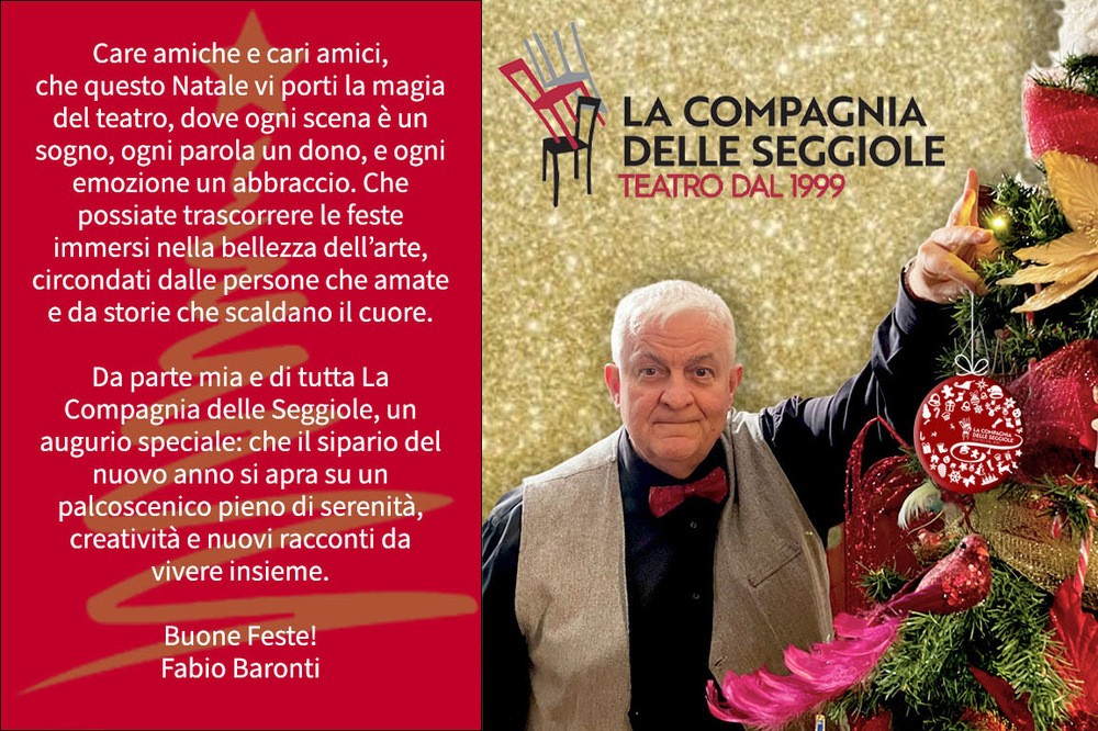 Un augurio che nasce dal palcoscenico: a teatro con 'L'Acqua Cheta' 