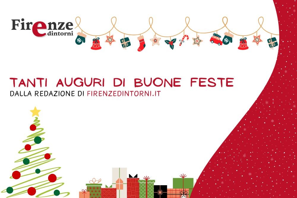 Tanti auguri di buone feste dalla redazione di Firenzedintorni