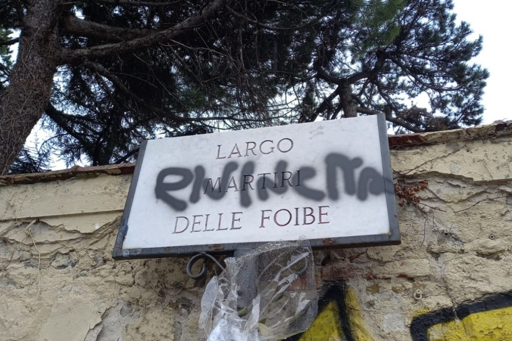 Vandalizzata a Firenze la targa di Norma Cossetto