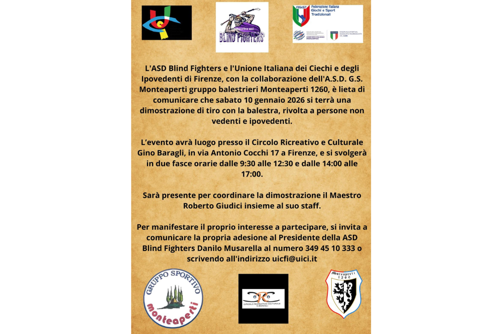 Dimostrazione di tiro con la balestra: tutte le informazioni 