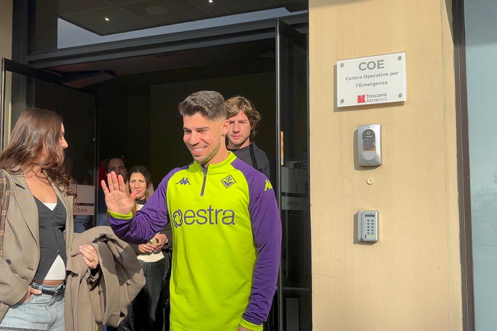 Solomon arrivato a Firenze
